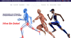 Desktop Screenshot of medicinadeportivacancun.com